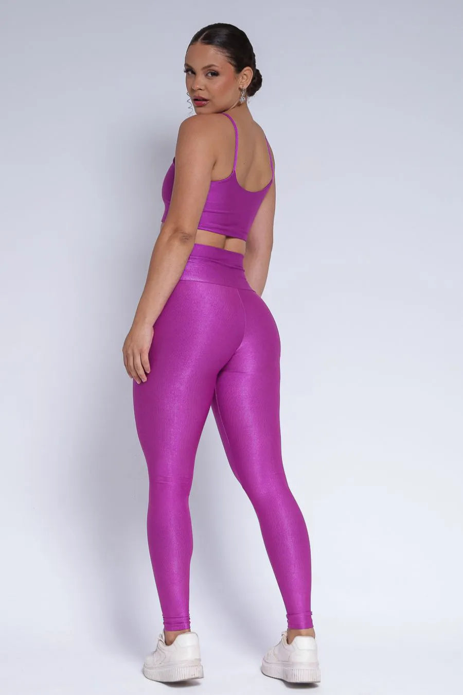 Conjunto Legging + Top Aveludado de compressão Romance