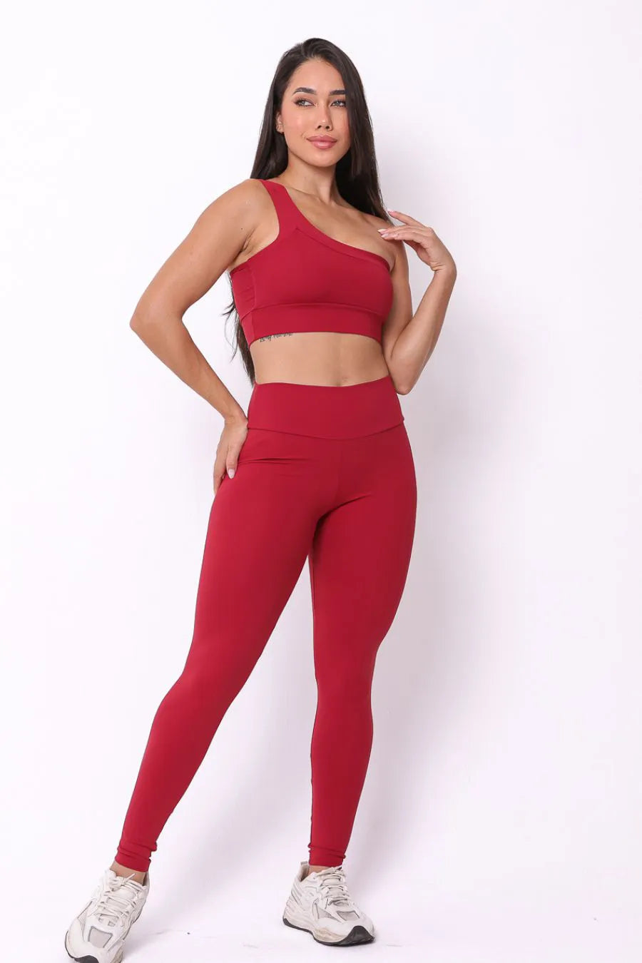 Conjunto Poliamida Nala - Vinho
